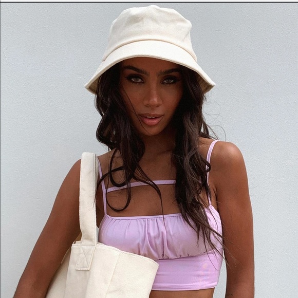 PRINCESS POLLY TERRY CLOTH BUCKET HAT - Picture 2 of 3